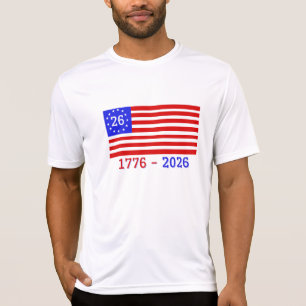 T-SHIRT SÉMIQUINCENTENAIRE : 1776 - 2026