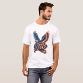 T-shirt SemiQuincentennial America 250 Soaring Eagle (Devant entier)