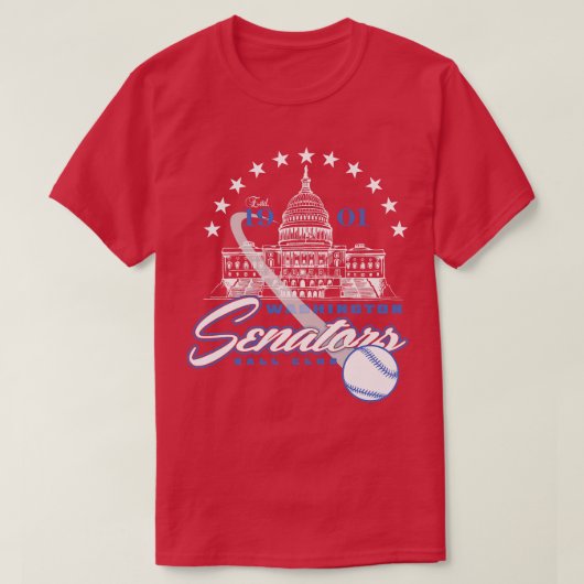 T-shirt Sénateurs de Washington (Design devant)