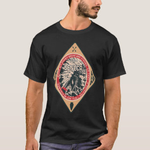 T-shirt Seneca Amérindien Brave Ennemi fort