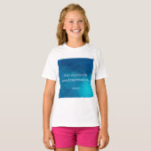 T-shirt Seneca : Concentrons-nous sur l'avenir, ne tombez (Devant entier)
