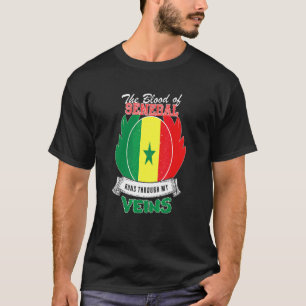 T-shirt Sénégal dans mes veines