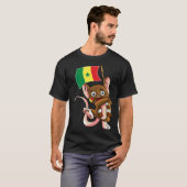 T-shirt Senegal Fan Mouse (Devant entier)