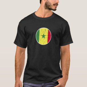 T-shirt Sénégal Fier Drapeau sénégalais