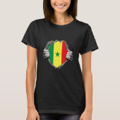 T-shirt Senegal Flag (Devant)
