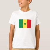 T-shirt Senegal Flag (Devant)