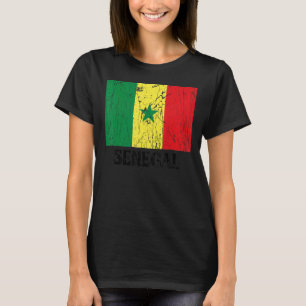 T-shirt Sénégal Flag Pride Senegalese Flag