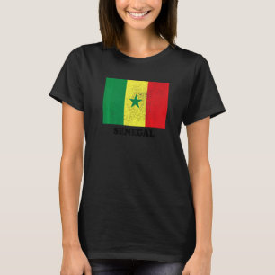 T-shirt Sénégal Flag Pride Senegalese Flag