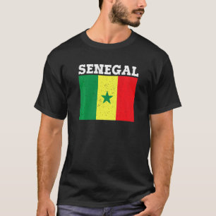 T-shirt Sénégal Flag Pride Senegalese Flag