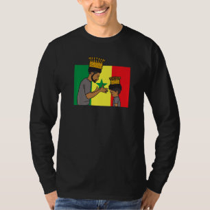 T-shirt Sénégal Sénégalais Afrique de l'Ouest Fier Prince