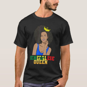 T-shirt Sénégal Sénégalais Afrique de l'Ouest Fière Prince
