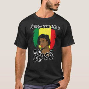 T-shirt Sénégal Sénégalais Afrique de l'Ouest Fière Prince