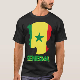 T-shirt Sénégal Sénégalais Afrique de l'Ouest Fiers Prince