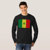 T-shirt Senegalese Senegal Flag Pride Senegalese Flag (Devant entier)