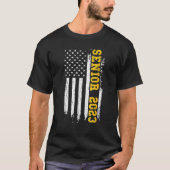 T-shirt Senior 2023 American Flag USA Graduation Class Of (Devant)