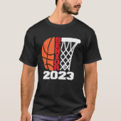T-shirt Senior 2023 Class of 2023 Graduation Basketball Pl (Devant)