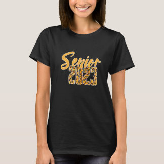 T-shirt Senior 2023 Leopard 23 For Men Women Senior 2023