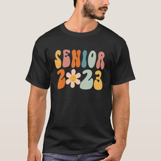 T-shirt Senior 2023 Pre k Grow with Me Graduation Student  (Devant)