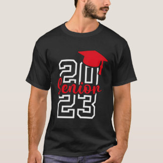 T-shirt Senior 2023 Retourner À L'École Classe De 2023 Dip