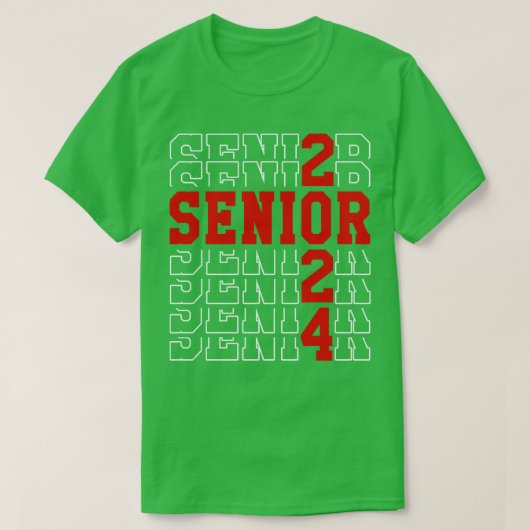 T-shirt Senior 2024 1 (Design devant)