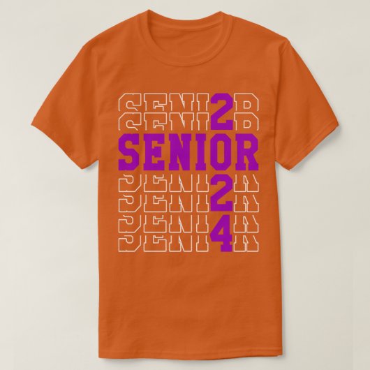 T-shirt Senior 2024 3 (Design devant)