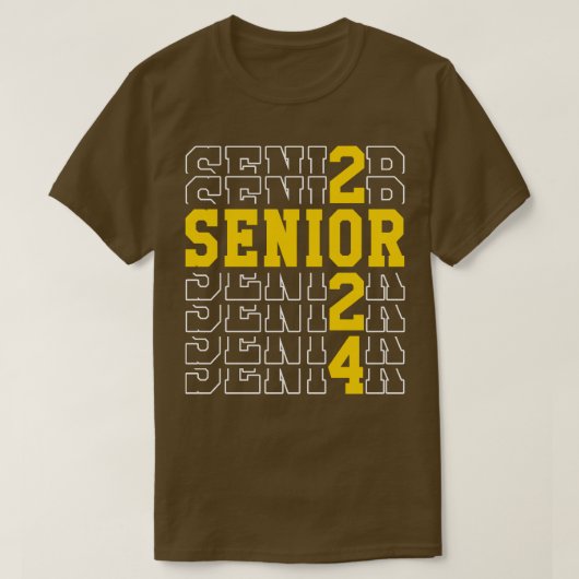 T-shirt Senior 2024 4 (Design devant)