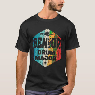 T-shirt Senior 2024 Drum Major 2024 Classe Of 2024 Senior