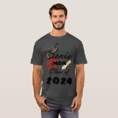 T-shirt Senior 2024 garçon (Devant entier)