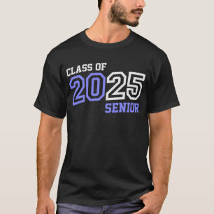 T-shirt Senior 2025 Class of 2025 Graduation 25 Back to Sc