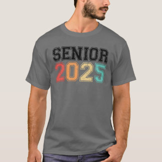 T-shirt Senior 2025 Rétro Vintage garçon