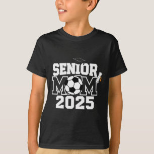T-shirt Senior 2025 Soccer Mom High School Graduation Outf