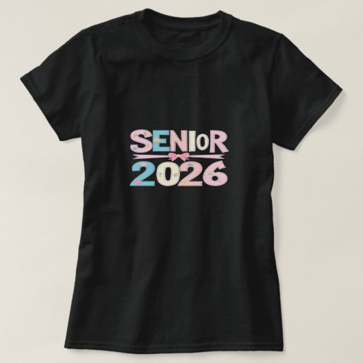 T-shirt Senior 2026 (Design devant)