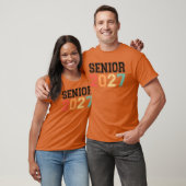 T-shirt Senior 2027 Retro Vintage boy (Unisexe)