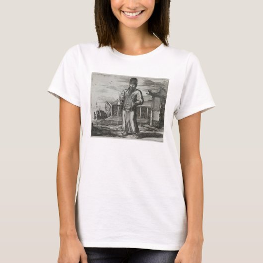 T-shirt Senior Civil Servant Collecter Taxes, illustratio (Devant)