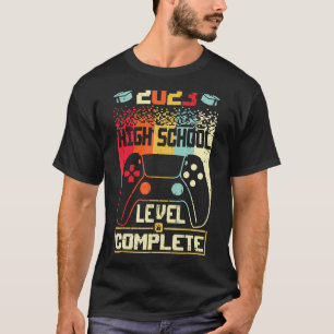 T-shirt Senior Gamer 2023 Niveau Lycée Complet 2023