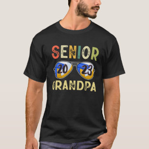T-shirt Senior Grandpa 2023 Cool Fier Volleyball Senior G