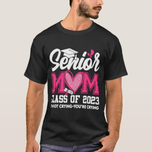 T-shirt Senior Mom Class Of 2023 23 Graduate Heart Graduat