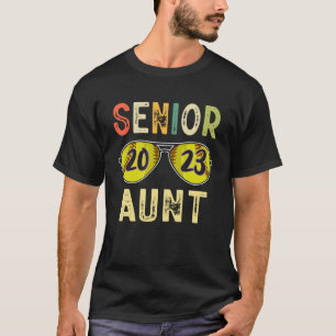 T-shirt Senior Tante 2023 Cool Fier Tante Softball Senior