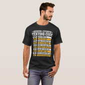 T-shirt Seniors Code Textes Code Drôle Vieux Cadeau (Devant entier)
