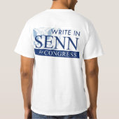 T-shirt SENN pour le CONGRÈS (Dos)