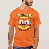 T-shirt Señor Gato™ le chat de moustache de Debonair Musta (Devant)