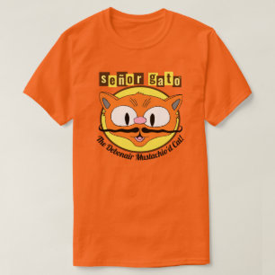 T-shirt Señor Gato™ le chat moustachu débonnaire !