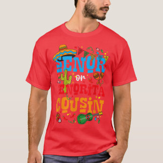 T-shirt Senor Ou Senorita Cousin Pour Être Sexe Révéler Ci