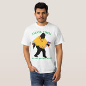 T-shirt Señor Squatcho de Mayo avec Poncho (Devant entier)