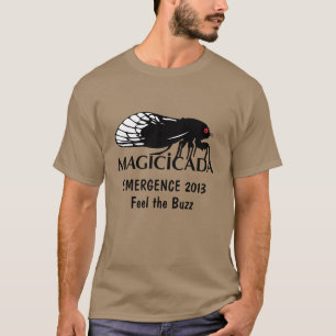 T-shirt Sensation drôle d'émergence de Magicicada de