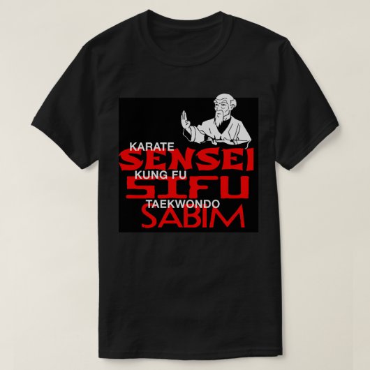 T-shirt Sensei Sifu Sabim (Design devant)