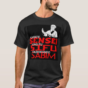 T-shirt Sensei Sifu Sabim