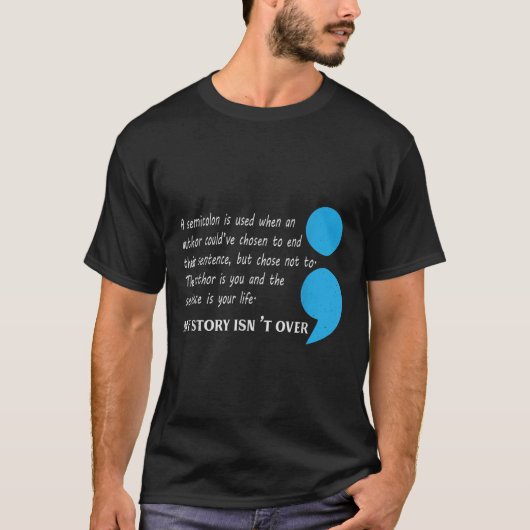 T-shirt Sensibilisation à la dépression (Devant)