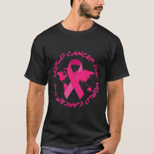 T-shirt Sensibilisation à la Journée mondiale du cancer
