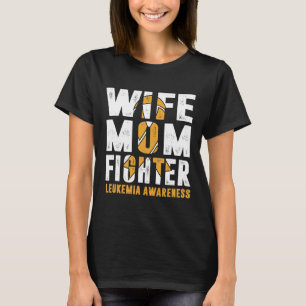 T-shirt Sensibilisation à la leucémie chez la mère